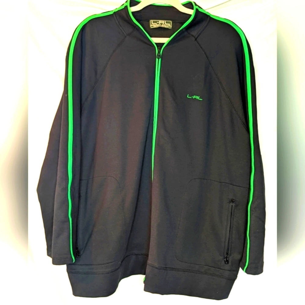 Lauren Ralph Lauren Active Zip-Up Track Jacket, *2X